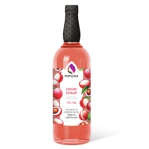 LYCHEE SYRUP POMONA ไซรัปลิ้นจี่ โพโมนา 1,000 ml.