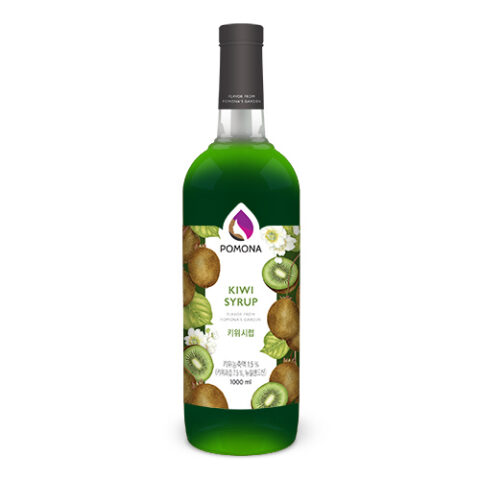 KIWI SYRUP POMONA ไซรัปกลิ่นกีวี โพโมนา 1,000 ml.