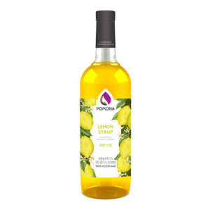 LEMON SYRUP POMONA ไซรัปกลิ่นเลมอน โพโมนา 1,000 ml.