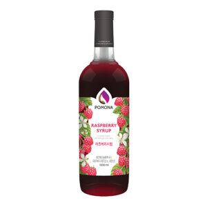 RASPBERRY SYRUP POMONA ไซรัปกลิ่นราสเบอรี่ โพโมนา 1,000 ml.
