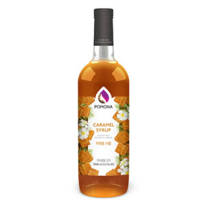 CARAMEL SYRUP POMONA ไซรัปกลิ่นคาราเมล โพโมนา ขนาด 1,000 ml.