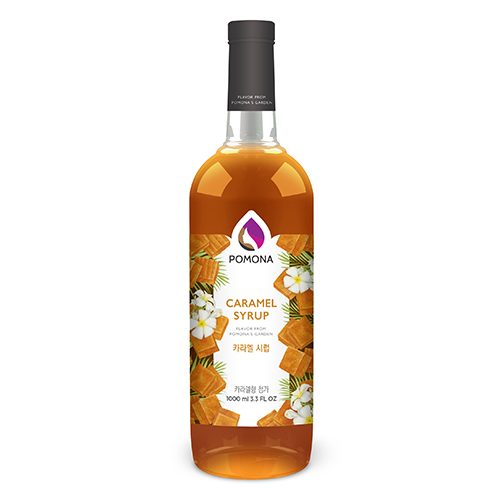 POMONA CARAMEL SYRUP 1000 ml.