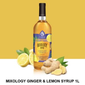 GINGER LEMON MIXOLOGY SYRUP POMONA - ไซรัป มิกซ์โซโลจี้ จินเจอร์ เลมอน ขนาด 1,000 ml.