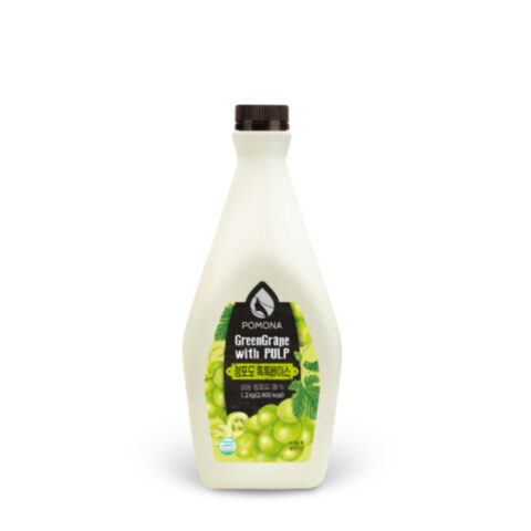 POMONA CONCENTRATE GREEN GRAPE with PULP - องุ่นเขียวเข้มข้น ผสมเนื้อองุ่นเขียว 1.2 kg.
